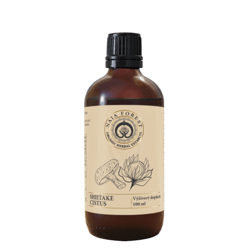 Naja Forest Shiitake Cistus - bylinný extrakt produkt
