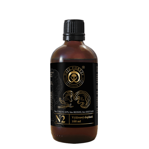 Naja Forest N2 - Cordyceps, Reishi, Shiitake - hubový extrakt produkt