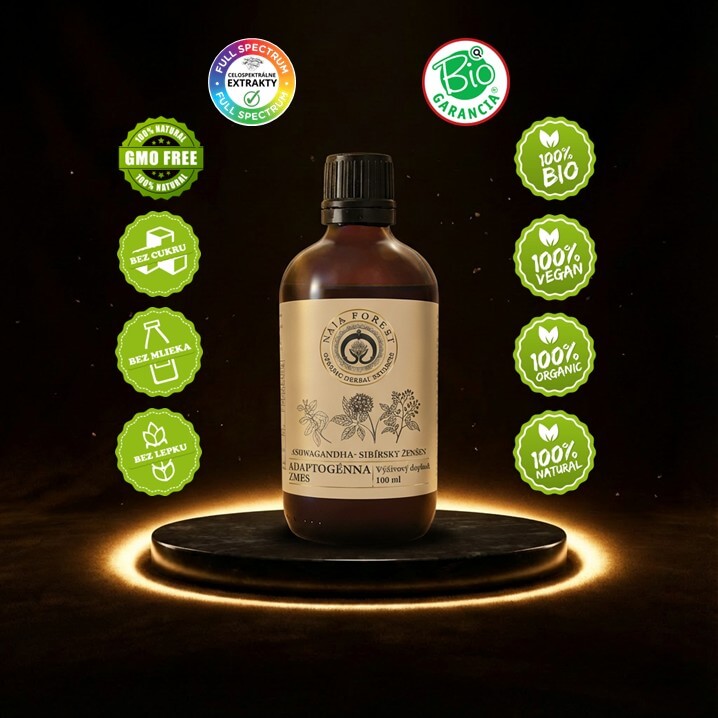 Naja Forest Adaptogénna zmes Naja Forest Adaptogénna zmes vlastnosti