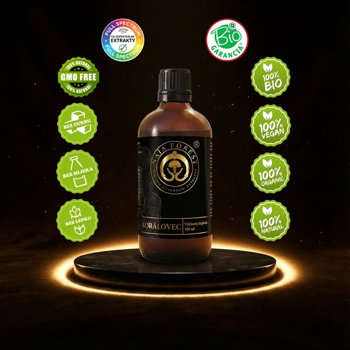 Naja Forest Bio Korálovec Naja Forest Korálovec vlastnosti