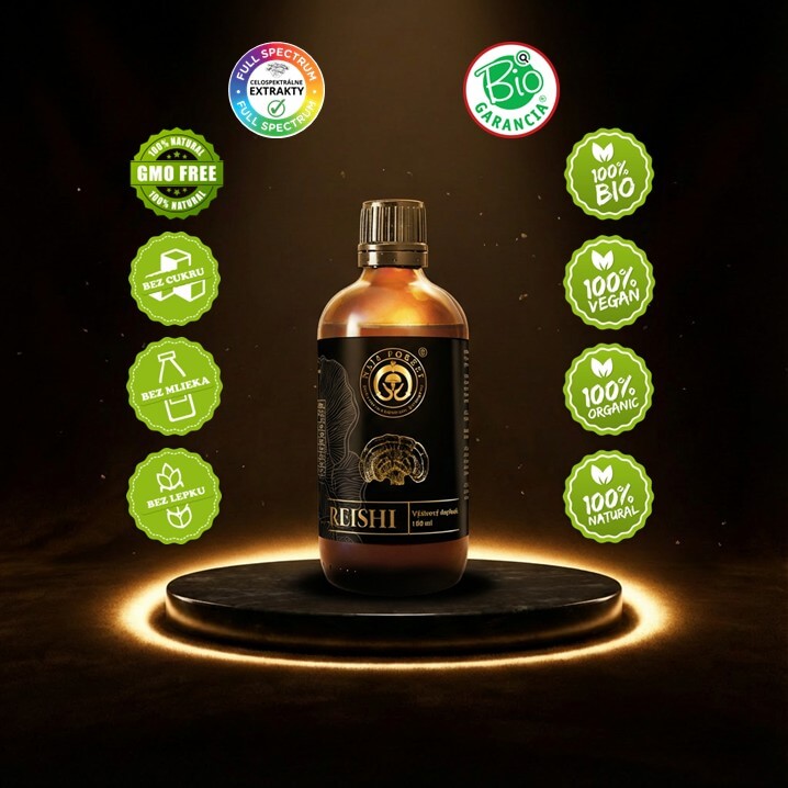 Naja Forest Bio Reishi Naja Forest Reishi vlastnosti